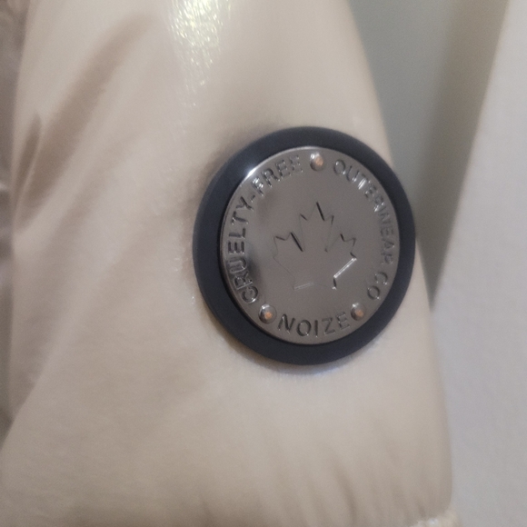 NOIZE Iridescent Insulated Winter Jacket sz 10 - Picture 3 of 4